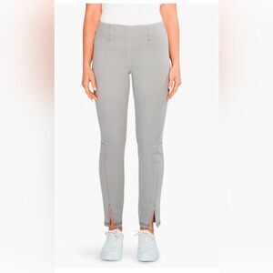 Nic+Zoe New gray slim fitting denim jeans ankle length pullon NWT stretch sz 4